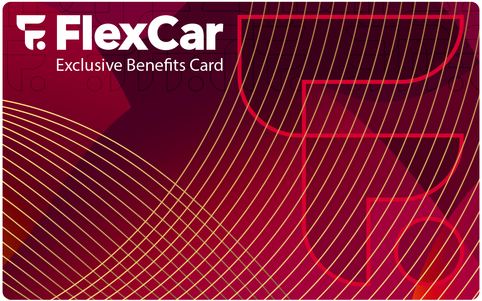 FlexCar Exclusive Benefits Card